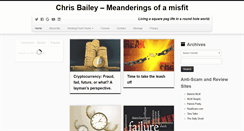 Desktop Screenshot of chrisbailey.info